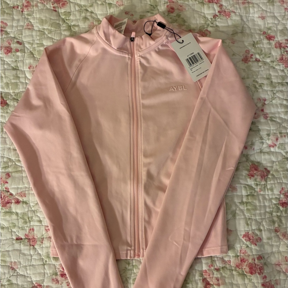 AYBL Women's Light Pink gym jacket/vest